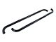 Go Rhino 3-Inch 4000 Series Cab Length Side Step Bars; Black (14-18 Sierra 1500 Double Cab)