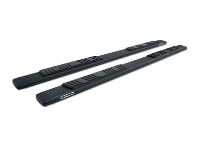Go Rhino 5-Inch OE Xtreme Low Profile Side Step Bars; Textured Black (14-18 Sierra 1500 Double Cab)