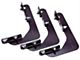 Go Rhino 4-Inch 1000 Series Side Step Bars; Polished (07-10 Sierra 2500 HD Extended Cab)