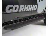 Go Rhino RB20 Running Boards; Protective Bedliner Coating (20-25 Sierra 2500 HD Crew Cab)