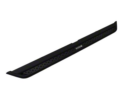 Go Rhino Dominator Xtreme DSS Slider Side Step Bars; Textured Black (07-10 Sierra 2500 HD Extended Cab)