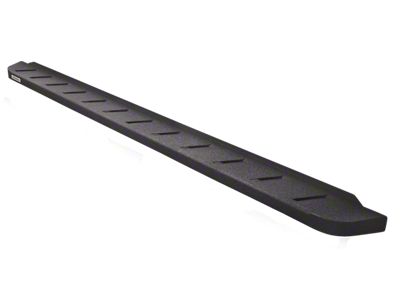 Go Rhino RB10 Running Boards; Protective Bedliner Coating (15-19 6.6L Duramax Sierra 3500 HD Double Cab)