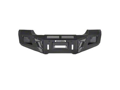 Go Rhino BR11 Winch-Ready Front Bumper; Textured Black (15-19 Sierra 3500 HD)