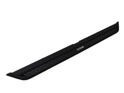 Go Rhino Dominator Xtreme DSS Slider Side Step Bars; Textured Black (11-19 6.0L Sierra 3500 HD Crew Cab)