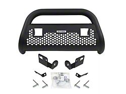 Go Rhino RC2 LR Bull Bar with Two Cube Light Mounting Brackets; Textured Black (19-25 Silverado 1500, Excluding ZR2)