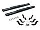 Go Rhino 4-Inch OE Xtreme Side Step Bars; Textured Black (07-18 Silverado 1500 Regular Cab)