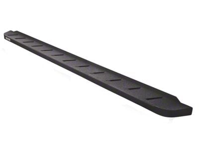 Go Rhino RB10 Running Boards; Protective Bedliner Coating (15-19 6.6L Duramax Silverado 2500 HD Double Cab)