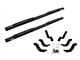 Go Rhino 4-Inch 1000 Series Side Step Bars; Textured Black (15-19 6.6L Duramax Silverado 3500 HD Crew Cab)