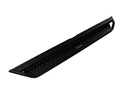 Go Rhino Dominator Xtreme D1 Side Step Bars; Textured Black (07-10 Silverado 3500 HD Extended Cab)