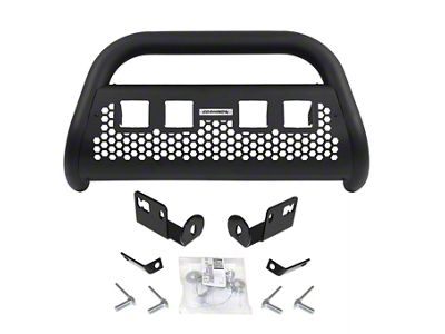 Go Rhino RC2 LR Bull Bar with Four Cube Light Mounting Brackets; Textured Black (11-16 F-250 Super Duty)