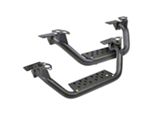 Go Rhino Drop Steps for Dominator D6 Side Steps Only; Textured Black (11-24 F-250 Super Duty SuperCab, SuperCrew w/ Dominator D6 Side Steps)