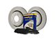 Goodyear Brakes Truck and SUV 6-Lug Brake Rotor and Pad Kit; Rear (99-06 Sierra 1500 w/ Single Piston Rear Calipers)