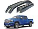 Goodyear Car Accessories Shatterproof in-Channel Window Deflectors (14-18 Sierra 1500 Crew Cab)