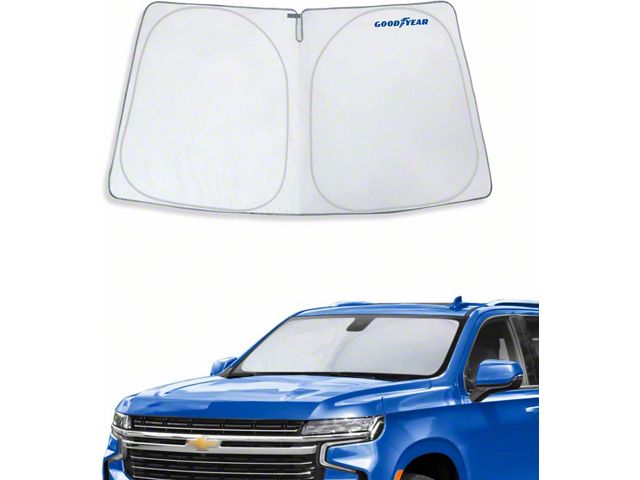 Goodyear Car Accessories Windshield Sun Shade (21-24 Tahoe)