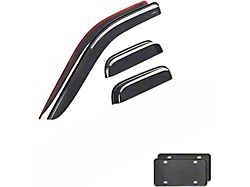 Goodyear Car Accessories Shatterproof Tape-On Window Deflectors (11-16 F-350 Super Duty SuperCab)