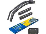 Goodyear Car Accessories Shatterproof in-Channel Window Deflectors (19-25 Sierra 1500 Double Cab)