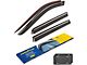 Goodyear Car Accessories Tape-On Window Deflectors (19-24 Silverado 1500 Crew Cab)