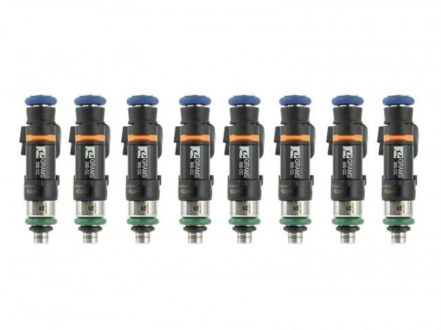 Grams Performance 3-Bar Fuel Injectors; 550cc (99-03 F-150 Lightning; 02-03 F-150 Harley Davidson)