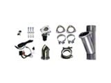 Granatelli Motor Sports Electronic Exhaust Cutout Single System; 3-Inch Aluminized Steel (Universal; Some Adaptation May Be Required)