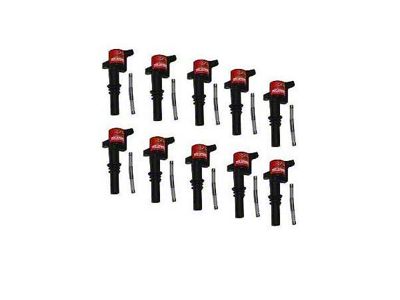 Granatelli Motor Sports 3V Hot Street Coil Packs; Set of 10 (05-08 5.4L 3V F-150)