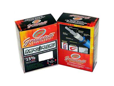 Granatelli Motor Sports High Performance Ignition Wires; Red (18-19 5.0L F-150)