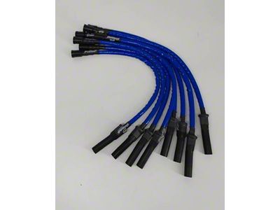Granatelli Motor Sports Ignition Wires and Coil Pack Internals; High Temp Blue (10-14 6.2L F-150)