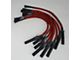 Granatelli Motor Sports Ignition Wires and Coil Pack Internals; High Temp Red (10-14 6.2L F-150)