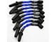 Granatelli Motor Sports High Performance Spark Plug Wires; High Temp Blue (07-10 V8 Sierra 1500)