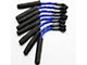 Granatelli Motor Sports High Performance Ignition Wires; High Temp Blue and Black (10-19 6.0L Sierra 2500 HD)