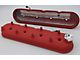 Granatelli Motor Sports Tall Valve Covers; Red Wrinkle (10-19 6.0L Sierra 2500 HD)