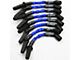 Granatelli Motor Sports High Performance Spark Plug Wires; High Temp Blue (07-10 6.0L Sierra 3500 HD)