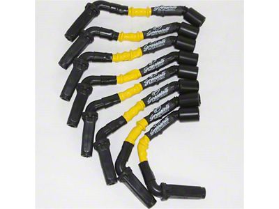 Granatelli Motor Sports High Performance Spark Plug Wires; High Temp Yellow (07-10 6.0L Sierra 3500 HD)