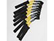 Granatelli Motor Sports High Performance Spark Plug Wires; High Temp Yellow and Black (07-10 Yukon)