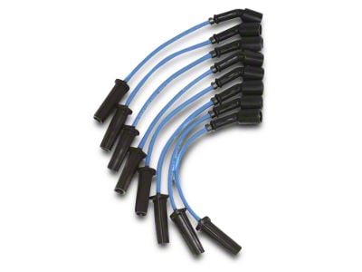 Granatelli Motor Sports High Performance Ignition Wires; Blue (07-08 6.0L Sierra 2500 HD)