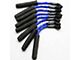 Granatelli Motor Sports High Performance Ignition Wires; High Temp Blue and Black (15-24 V8 Tahoe)