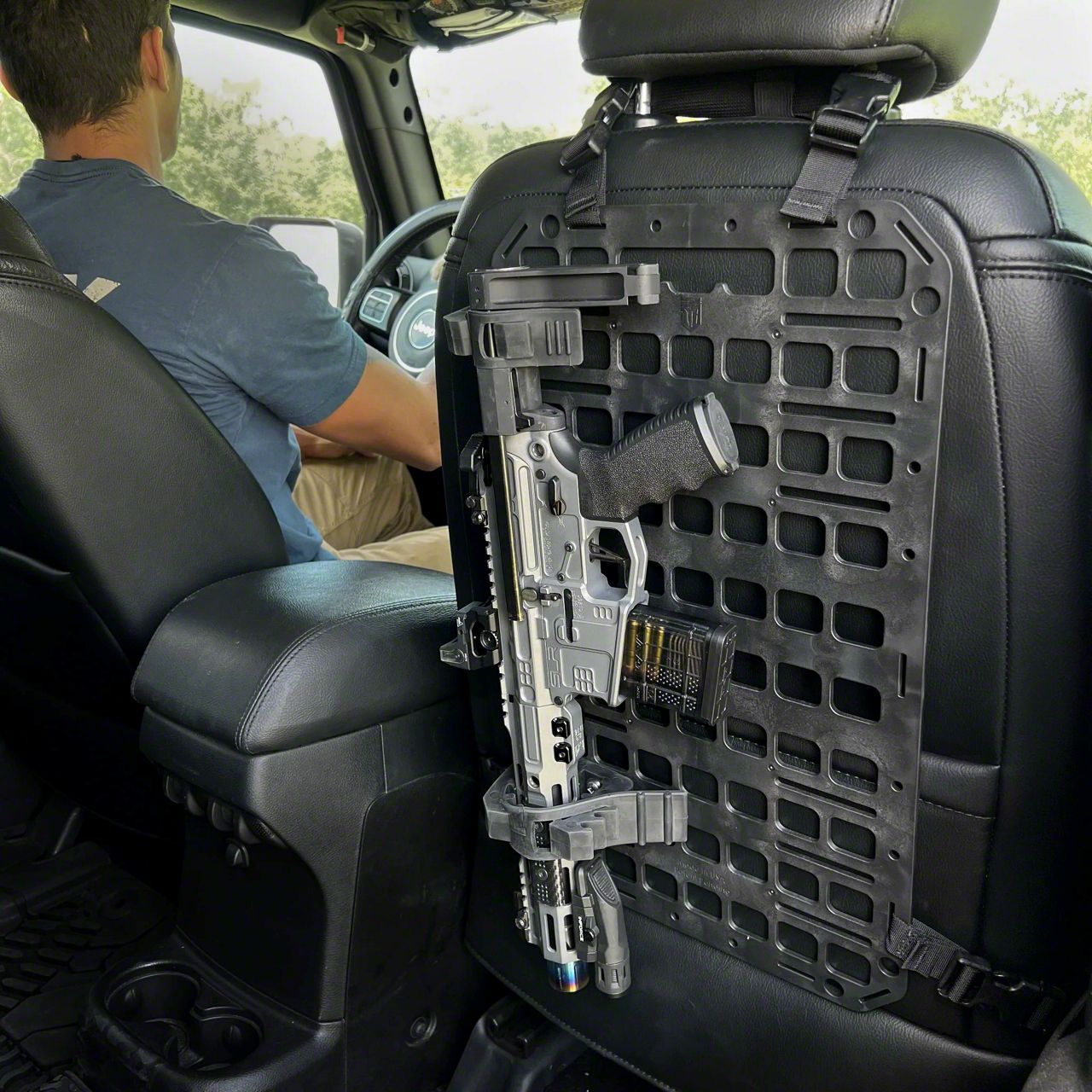 Tactical Vehicle Gun Storage