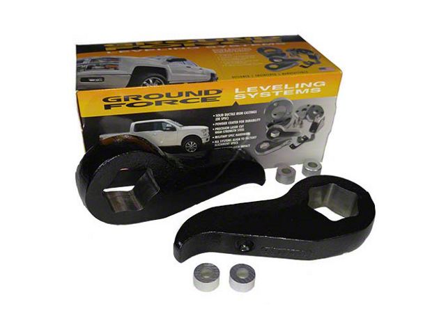 Ground Force 2-Inch Front Torsion Key Leveling Kit (11-18 4WD Silverado 2500 HD)