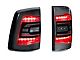 GTR Lighting Carbide LED Tail Lights; Black Housing; Red Lens (10-18 RAM 3500)
