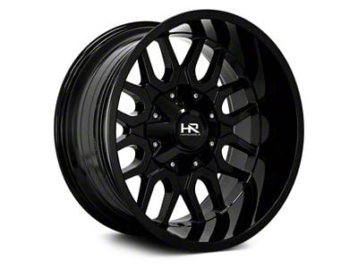 Hardrock Offroad Commander Gloss Black 8-Lug Wheel; 20x10; -19mm Offset (01-06 Sierra 2500 HD)