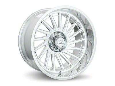 Hardrock Offroad H905 Polished 8-Lug Wheel; Right Directional; 22x12; -51mm Offset (01-06 Sierra 2500 HD)