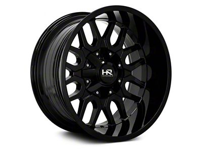 Hardrock Offroad Commander Gloss Black 8-Lug Wheel; 20x10; -19mm Offset (01-06 Sierra 3500 HD SRW)