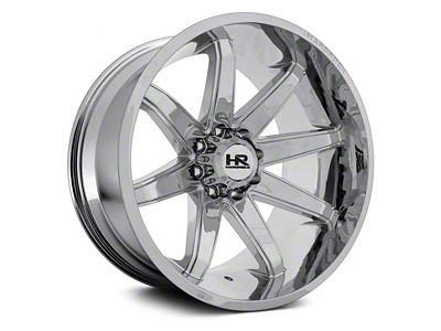 Hardrock Offroad Painkiller Xposed Chrome 8-Lug Wheel; 20x9; 0mm Offset (01-06 Sierra 3500 HD SRW)