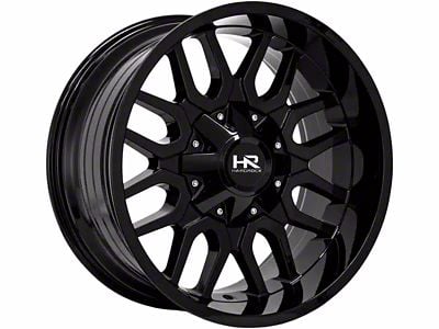 Hardrock Offroad Commander Gloss Black 5-Lug Wheel; 20x10; -19mm Offset (02-08 RAM 1500, Excluding Mega Cab)