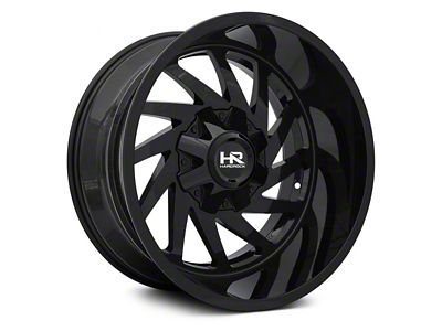 Hardrock Offroad Crusher Gloss Black 5-Lug Wheel; 20x12; -44mm Offset (02-08 RAM 1500, Excluding Mega Cab)