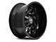 Hardrock Offroad Crusher Gloss Black 5-Lug Wheel; 20x12; -44mm Offset (02-08 RAM 1500, Excluding Mega Cab)