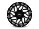 Hardrock Offroad Destroyer Gloss Black Machined 5-Lug Wheel; 20x10; -19mm Offset (02-08 RAM 1500, Excluding Mega Cab)