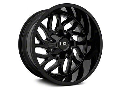 Hardrock Offroad Destroyer Gloss Black 5-Lug Wheel; 20x12; -51mm Offset (02-08 RAM 1500, Excluding Mega Cab)