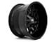 Hardrock Offroad Destroyer Gloss Black 5-Lug Wheel; 20x12; -51mm Offset (02-08 RAM 1500, Excluding Mega Cab)