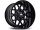 Hardrock Offroad Gunner Gloss Black 5-Lug Wheel; 20x9; 0mm Offset (02-08 RAM 1500, Excluding Mega Cab)