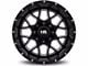 Hardrock Offroad Gunner Gloss Black Milled 5-Lug Wheel; 20x10; -19mm Offset (02-08 RAM 1500, Excluding Mega Cab)